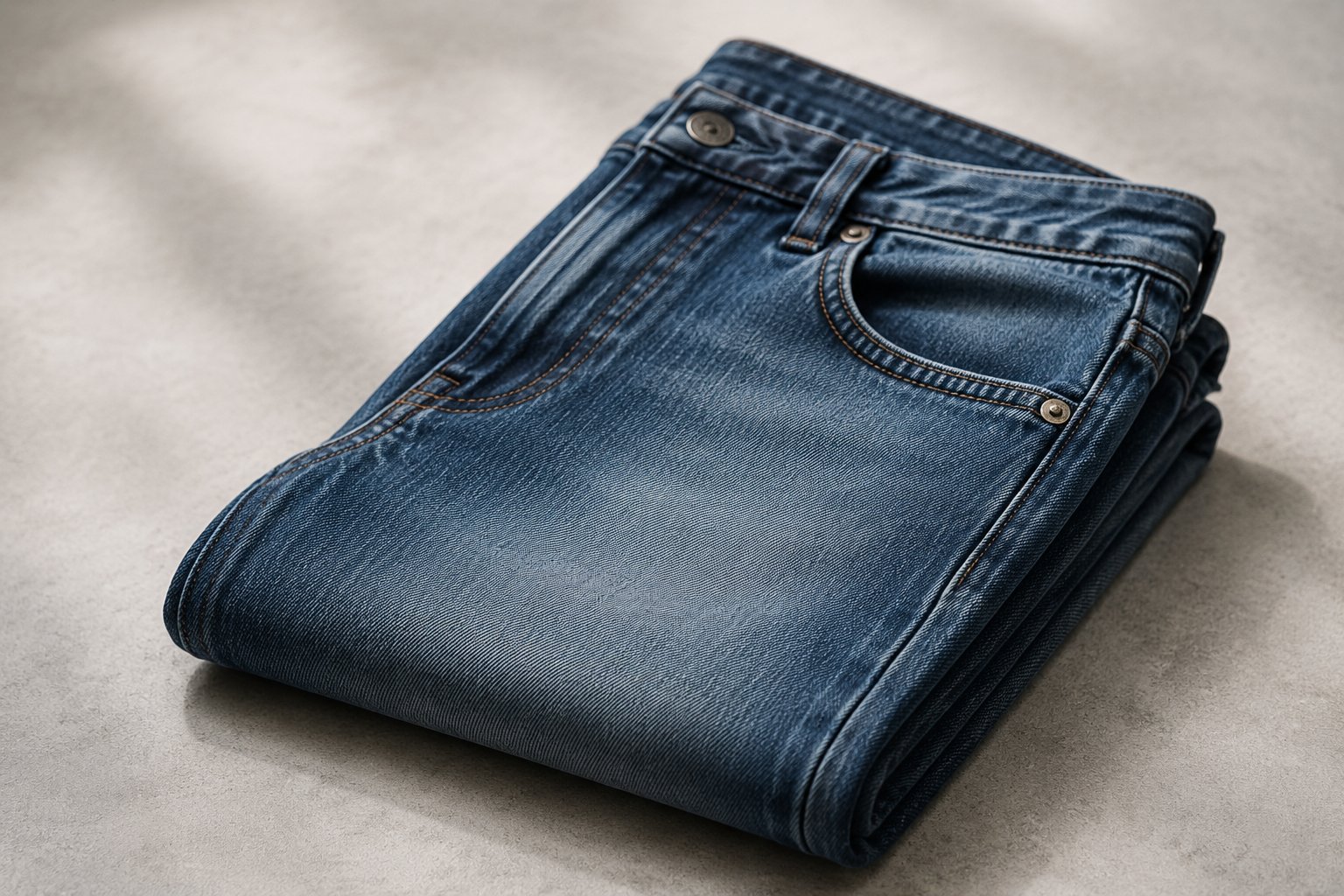 sustainable denim guide — detail photograph
