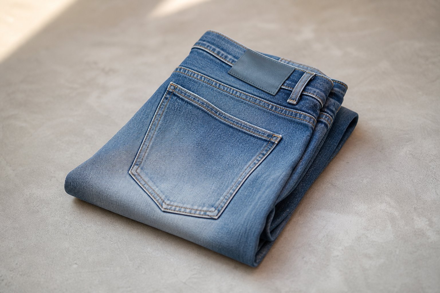 laser denim water savings — detail photograph