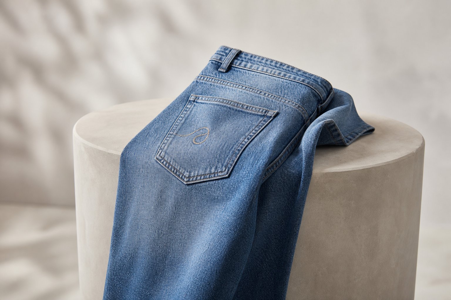jean fit for body type — detail photograph