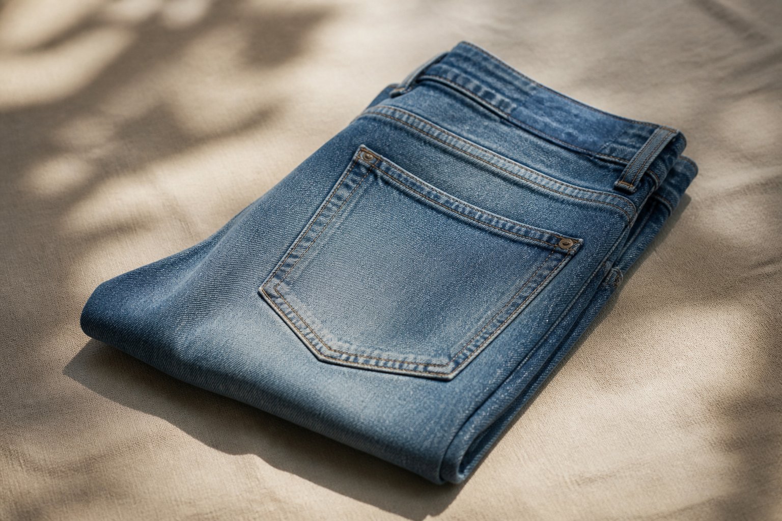jean silhouette for your body — detail photograph