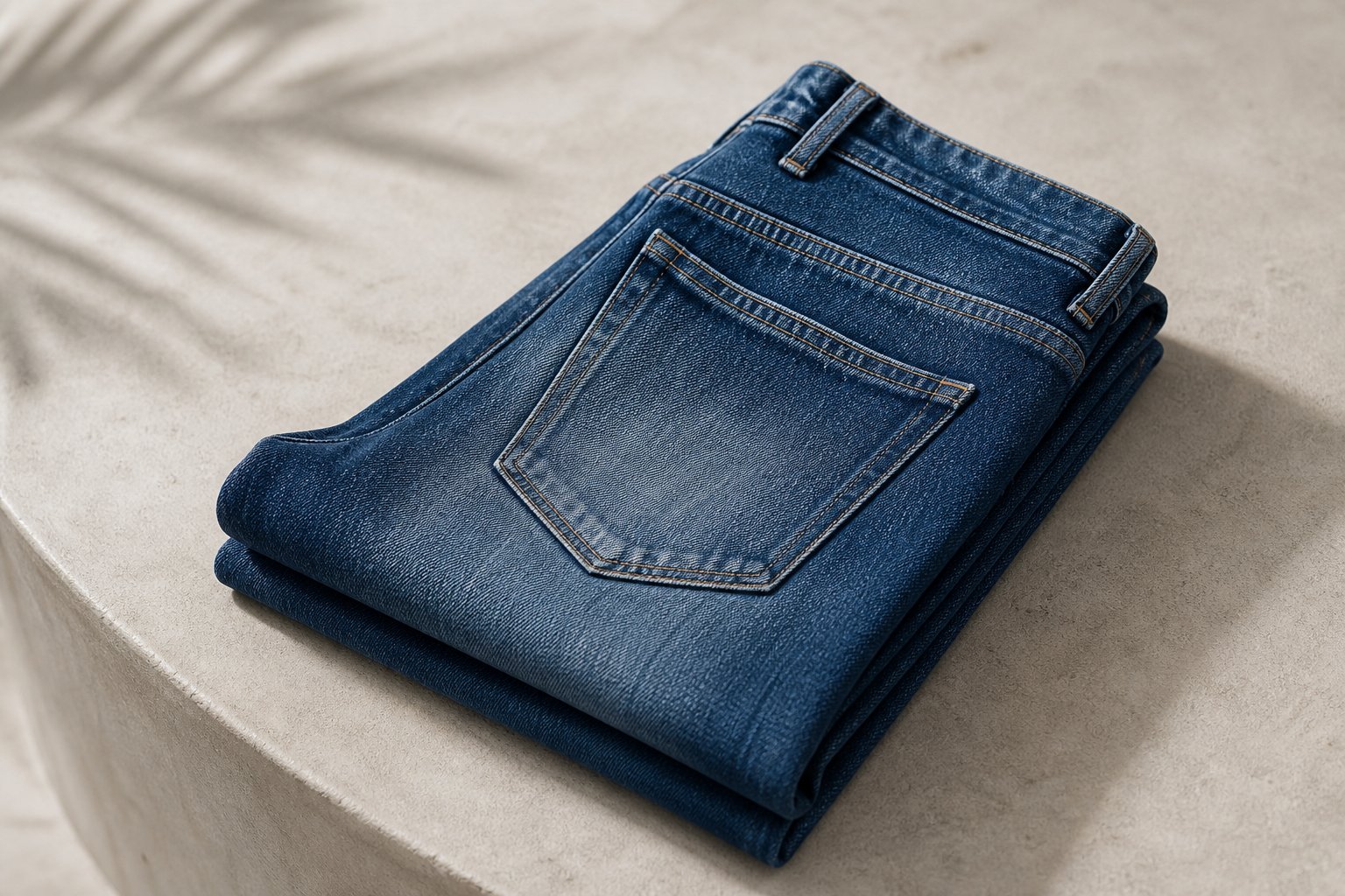 eco-friendly denim quality — detail photograph