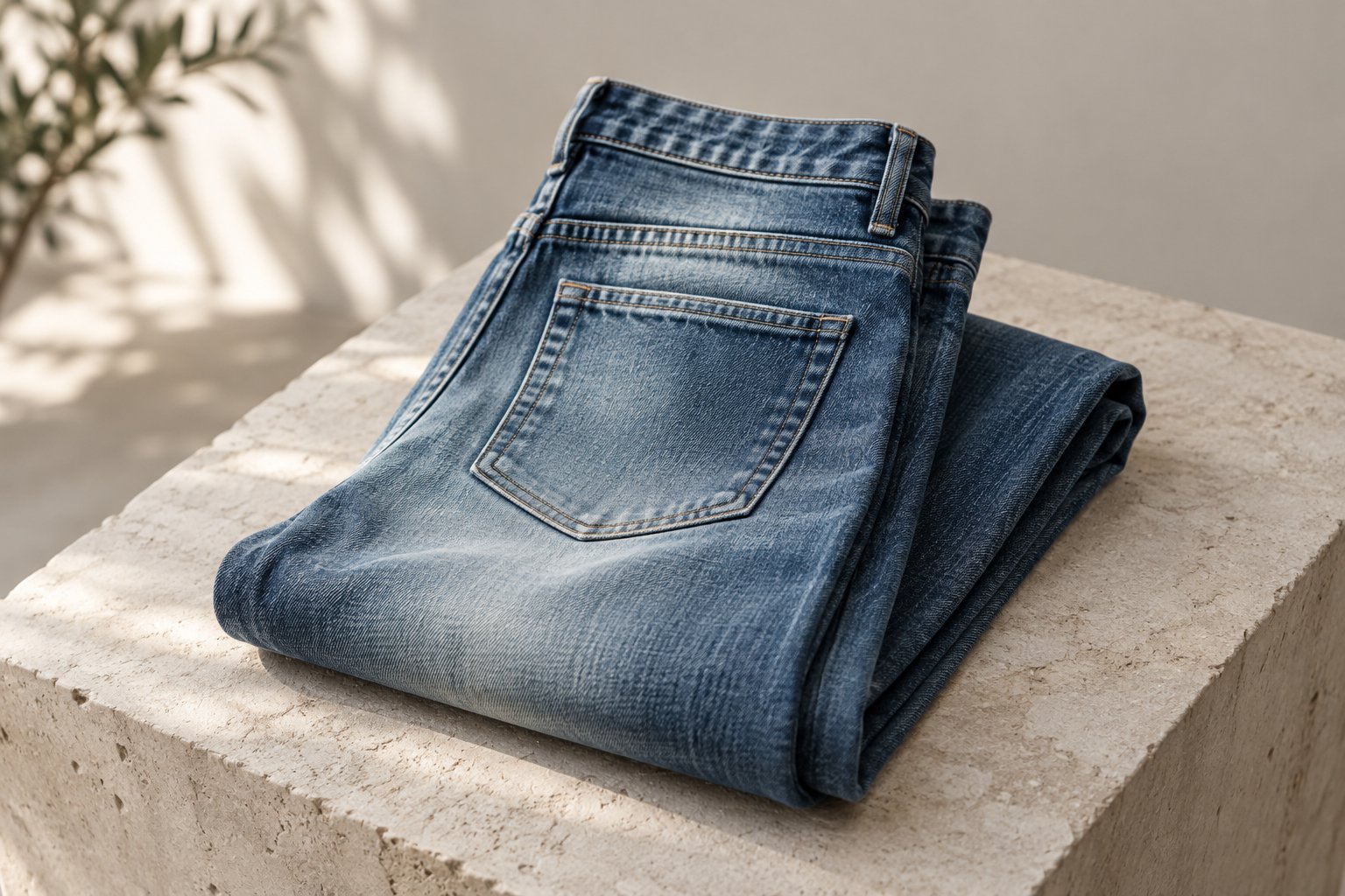 wide-leg vs straight-leg jeans — detail photograph